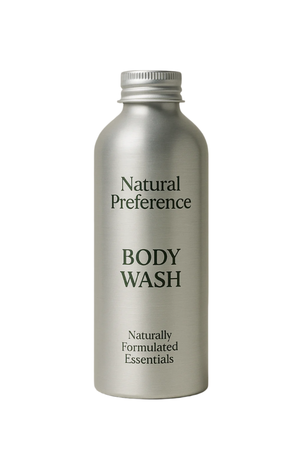 Natural Body Wash – Full Size (Aluminum Bottle)